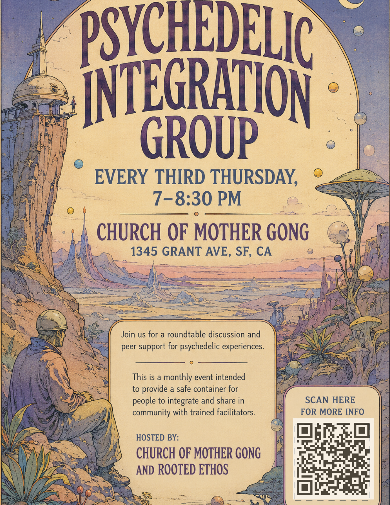 Psychedelic Community Group - EVERY THIRD THURSDAY