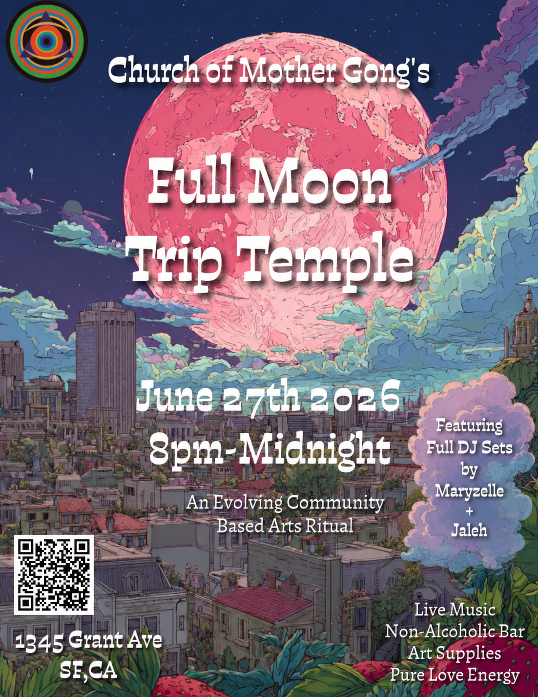 June Full Moon Trip Temple
