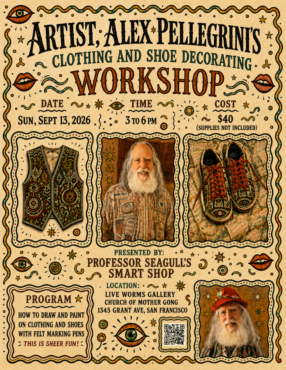Clothing & Shoe Decorating Workshop