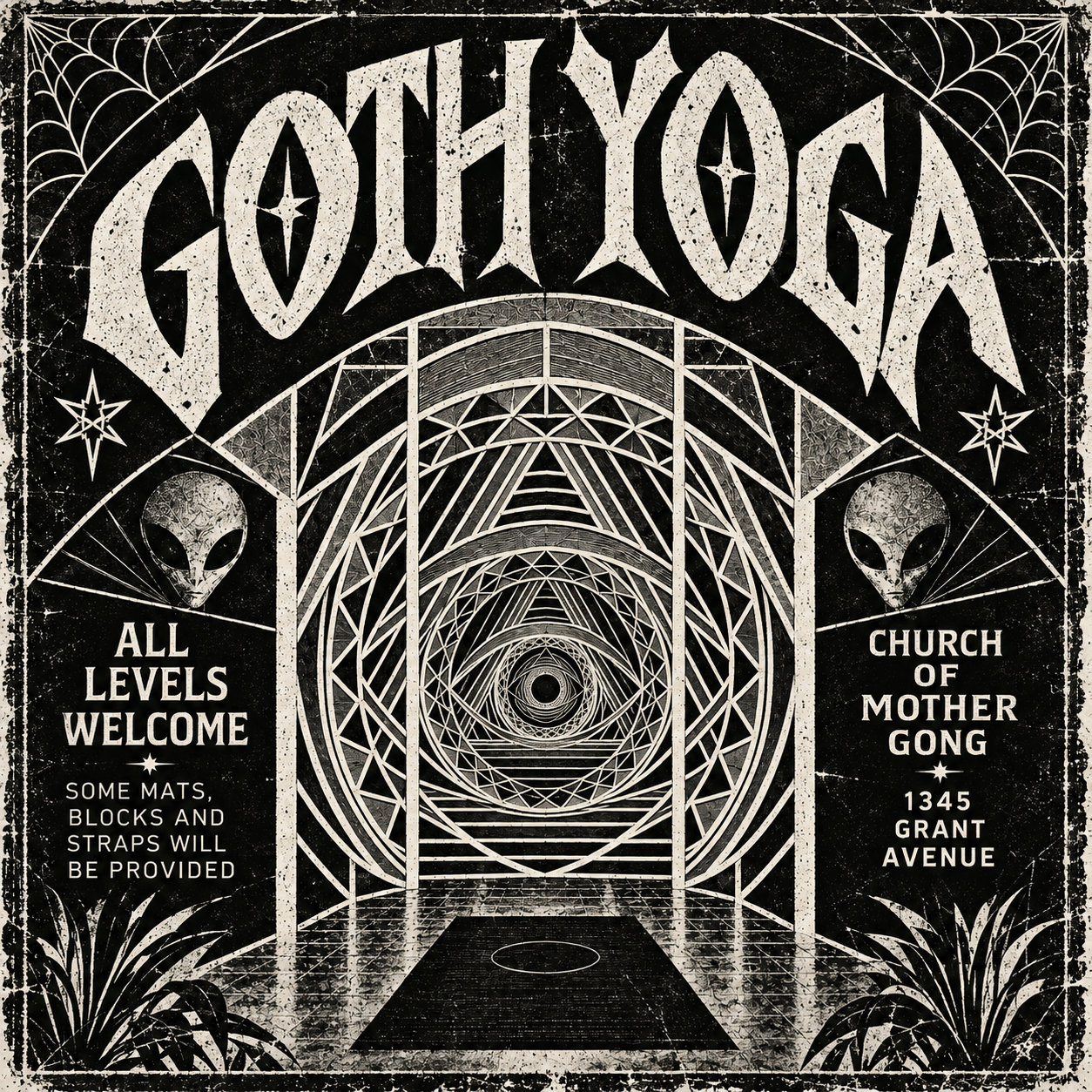All Hallows Eve Goth Yoga in North Beach