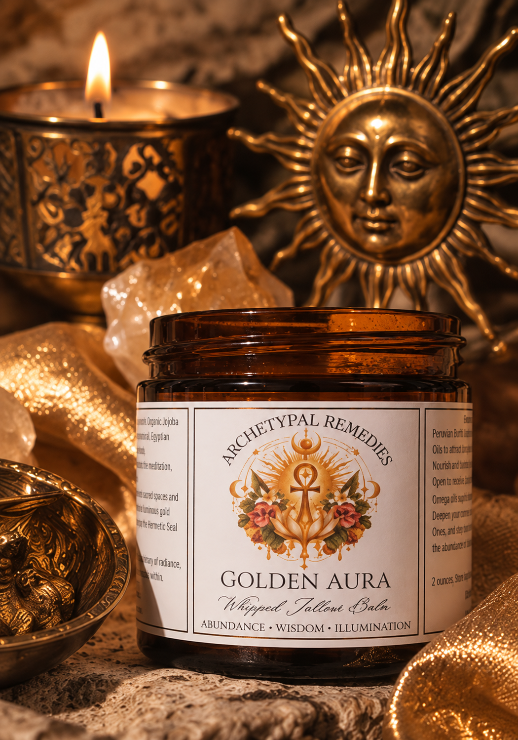 Golden Aura Whipped Tallow Balm