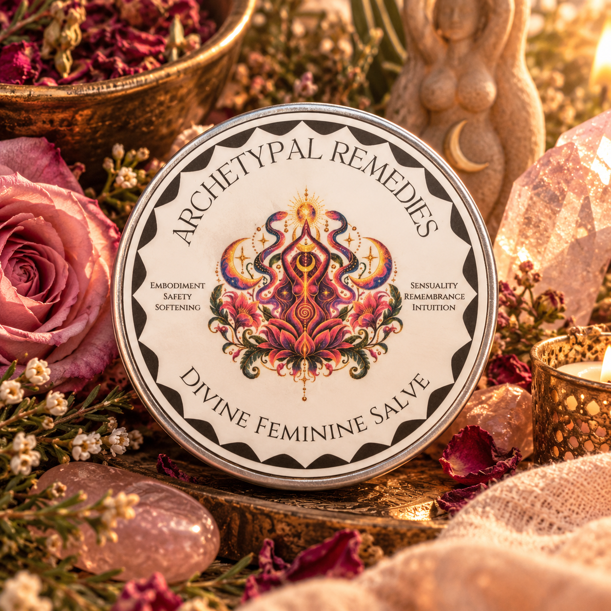 Divine Feminine Heart & Womb Salve