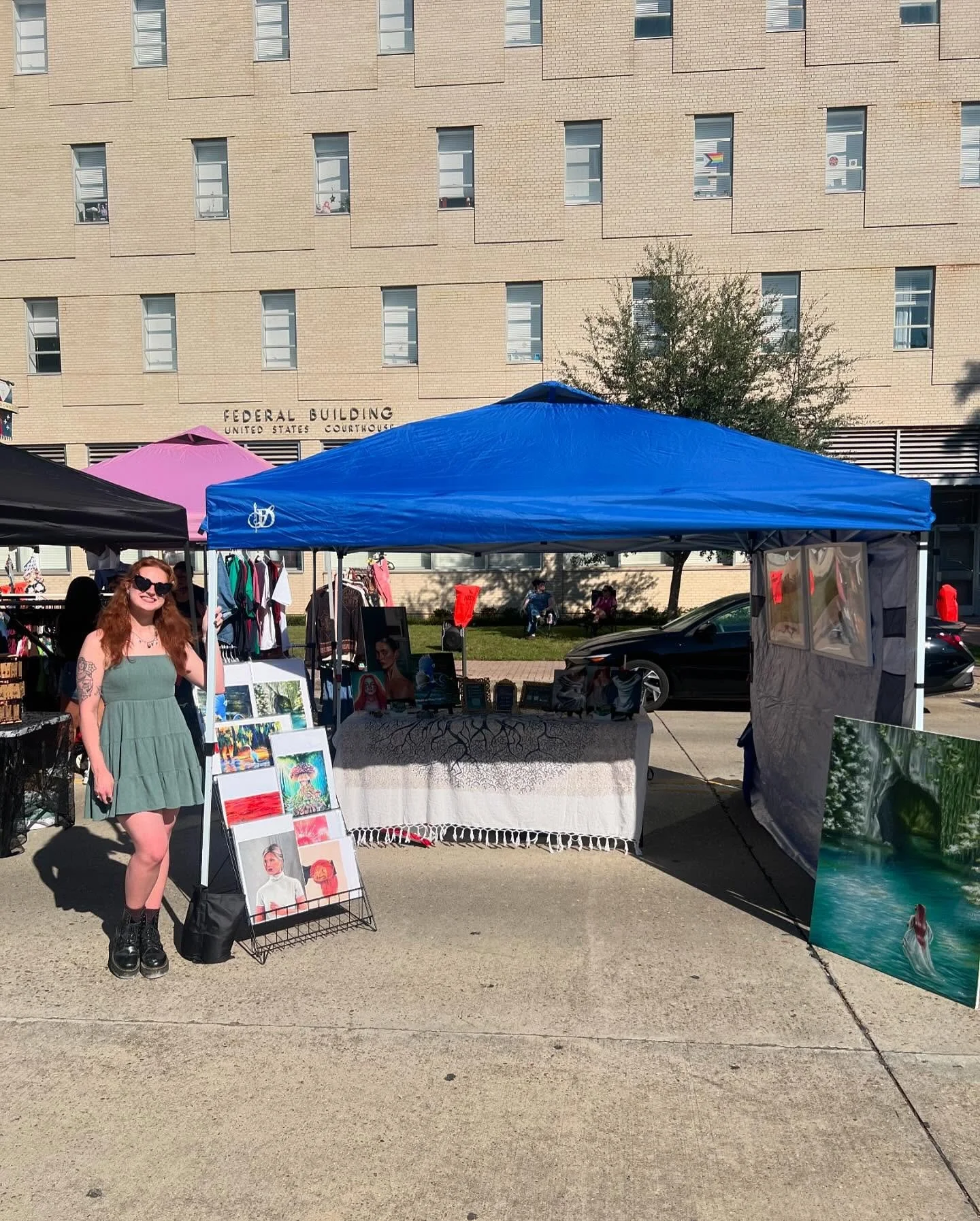 🐊🎨✨ The @cocodriecollective art market this weekend was such a fun and magical experience 💖 THANK YOU to everyone who came out to support the talents of local artists and to Colette Bernard and the Cocodrie Collective team for all their hard work 