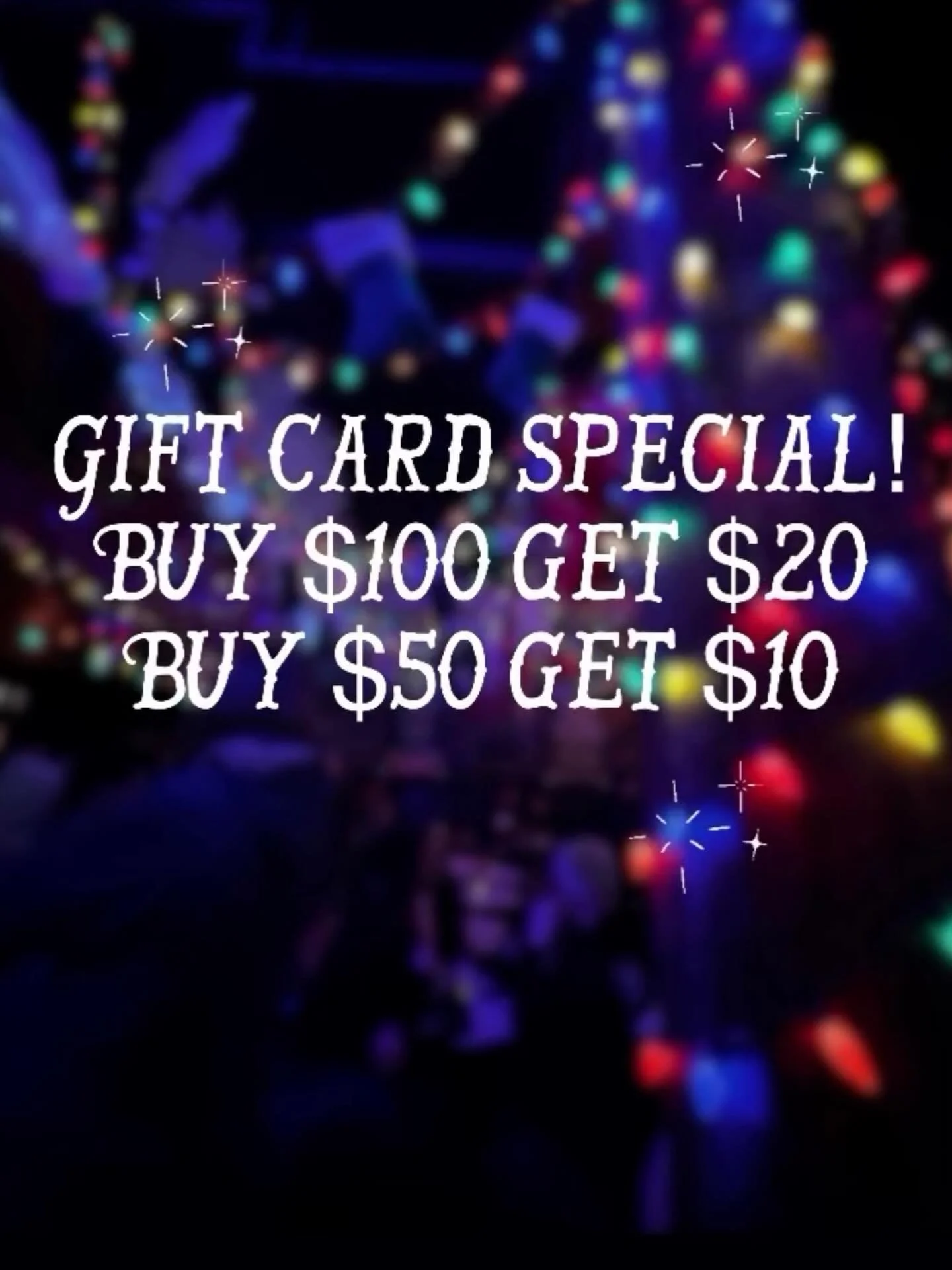 Hey you last minute shoppers, we have THE gift for you! 
Tuesday and Wednesday, we will be offering our gift card special! Pick one up and grab a bottle of @truckeehotsauce and a hoodie! The perfect gift for the pizza l🩷ver in your life. Just call u