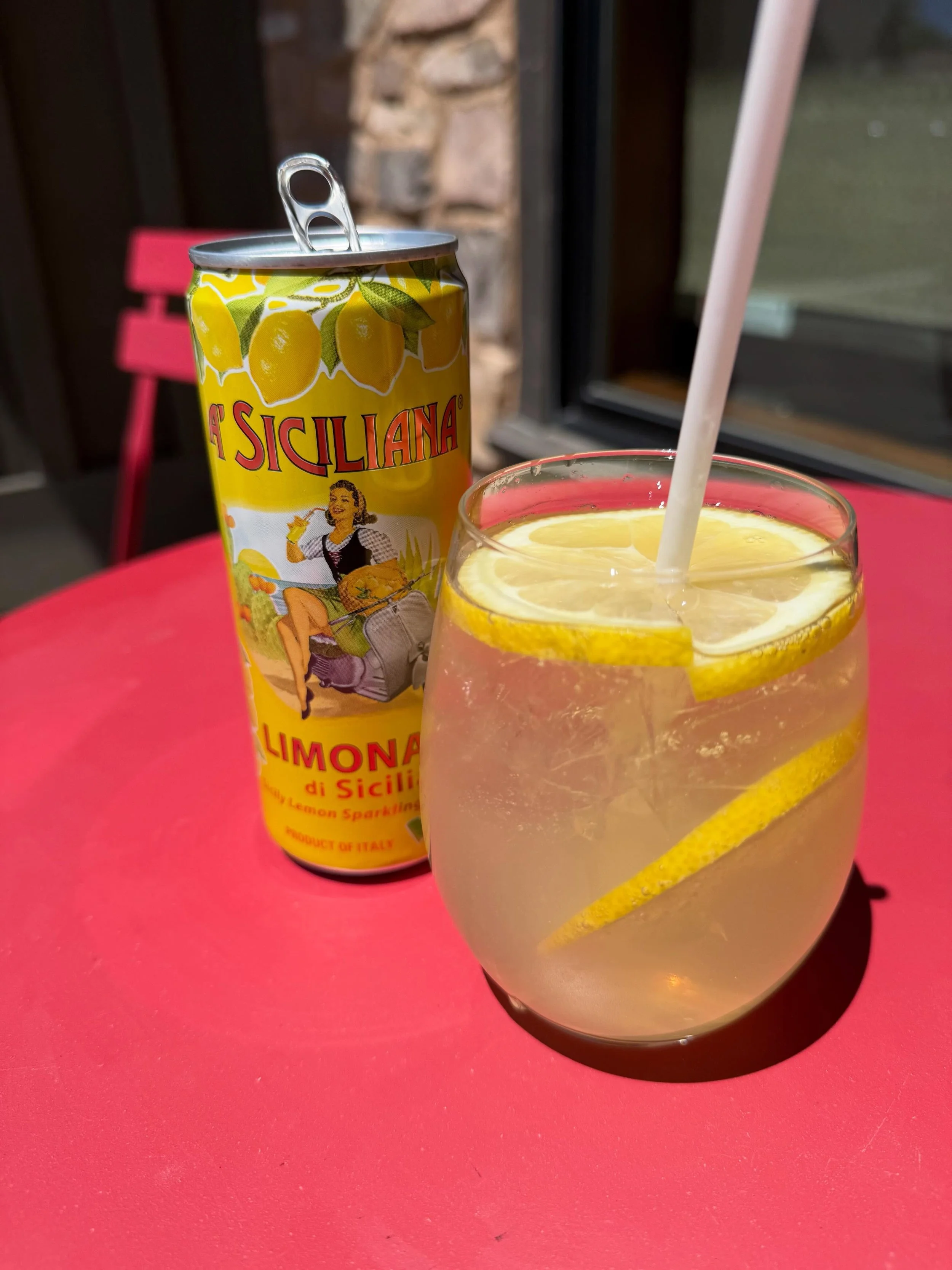 Nothing beats a Limonata Spritzer while soaking up this sun! White wine, Lemons, and Limonata Soda. Close your eyes and pretend you&rsquo;re on the Amalfi Coast! Inspired by the coolest cats @fired_pizza