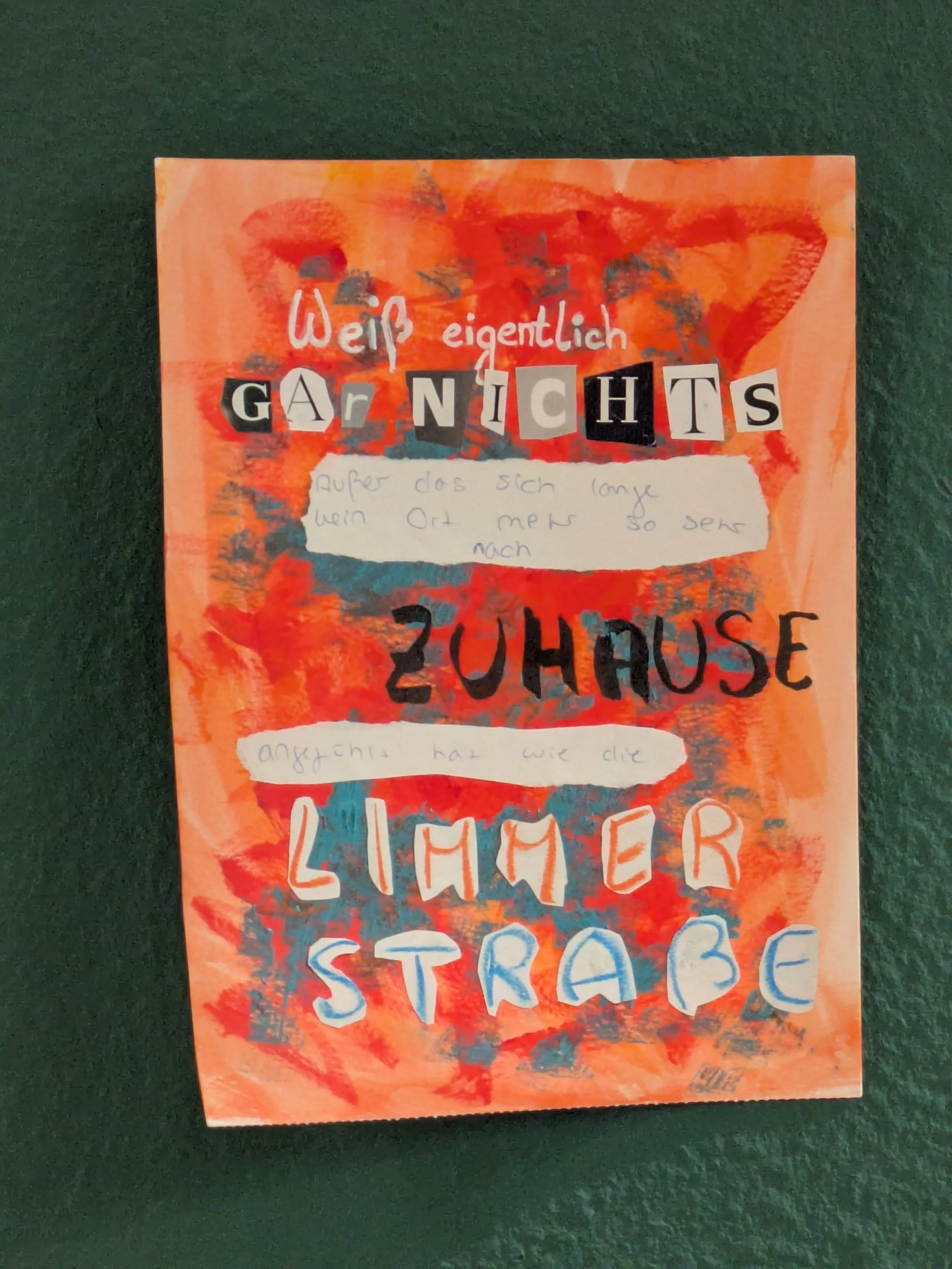 Limmerstraße - A4 Original