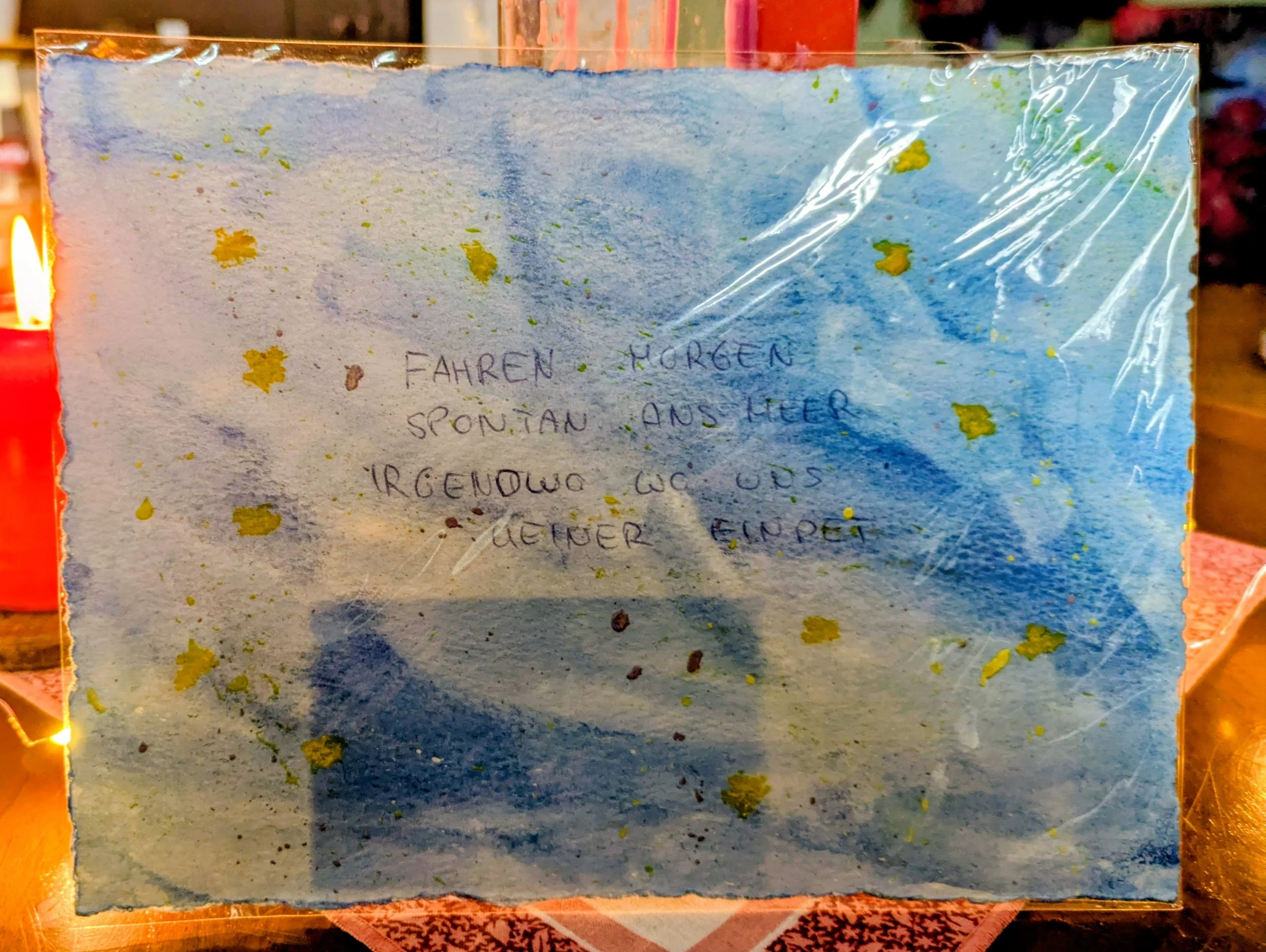 Fahren morgen spontan ans Meer - Original A5