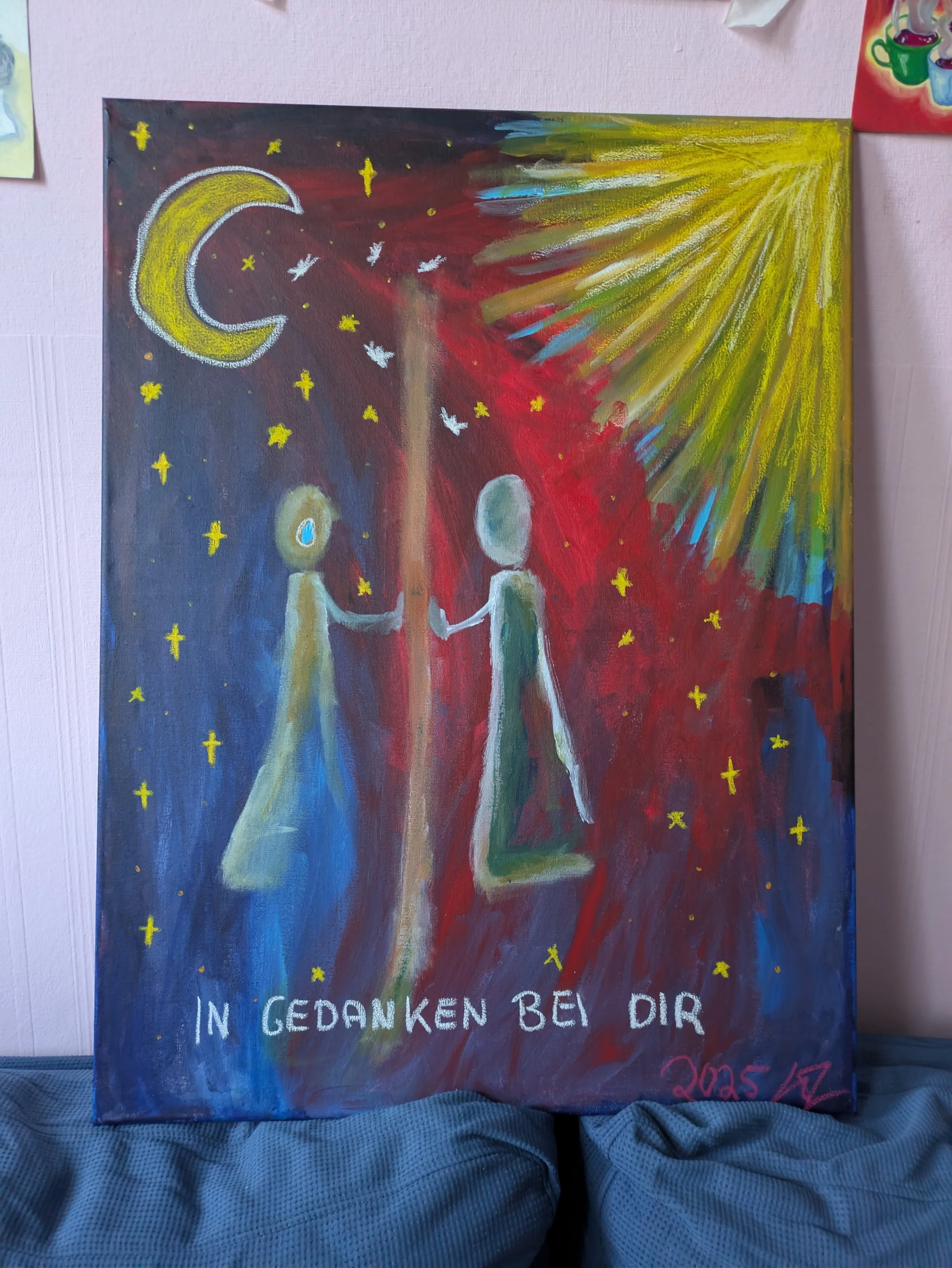 In Gedanken bei dir - Limited A3 Art Print