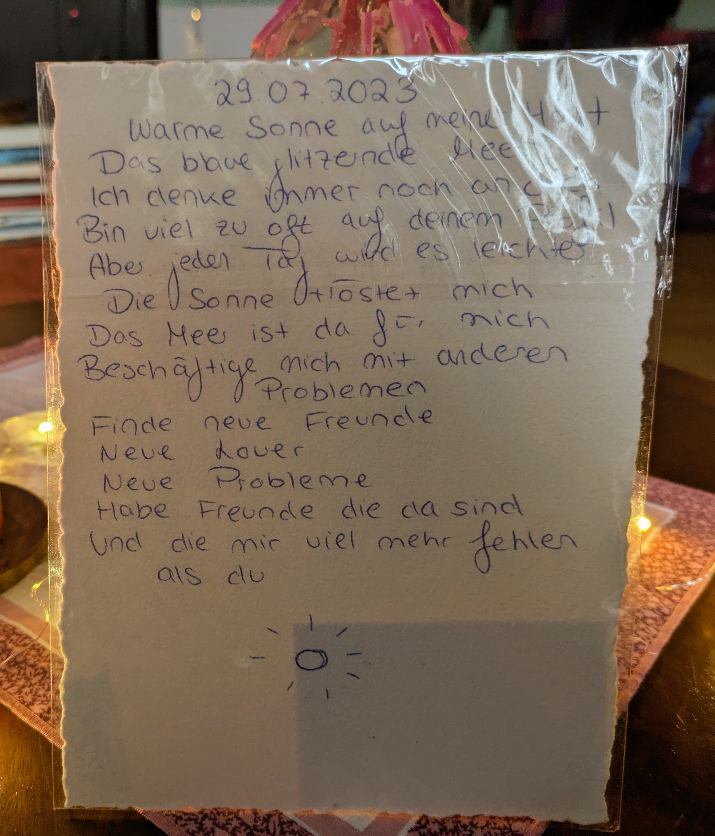 Warme Sonne - Poesie