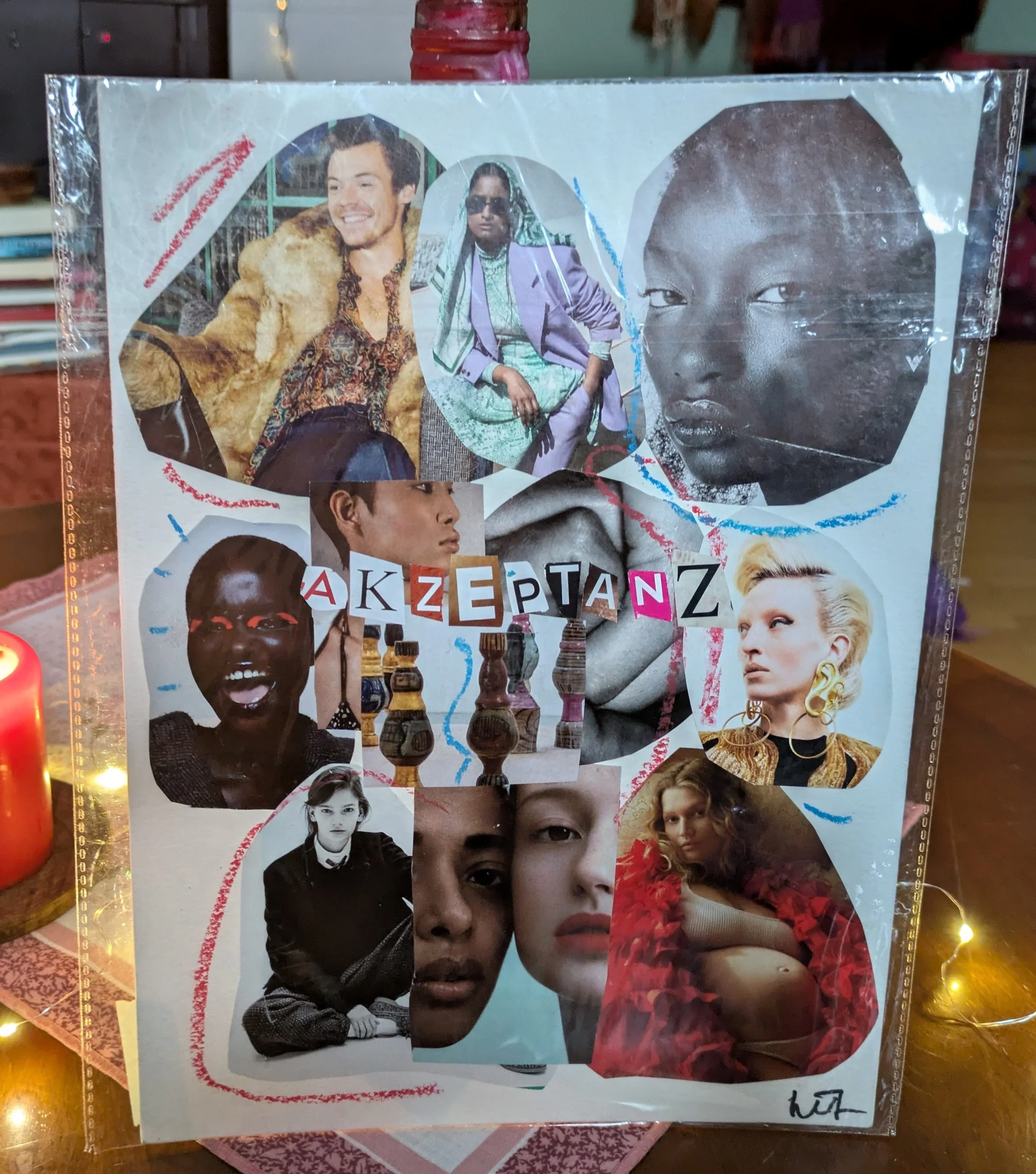 Akzeptanz - A4 Original