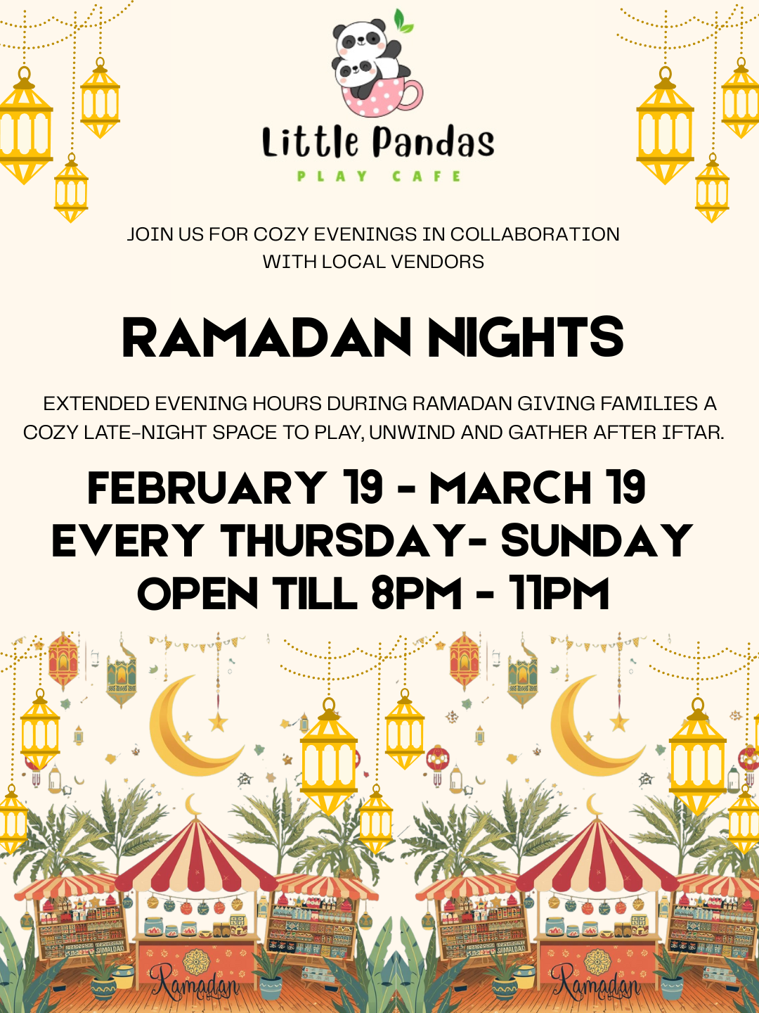 Ramadan Nights at Little Pandas 