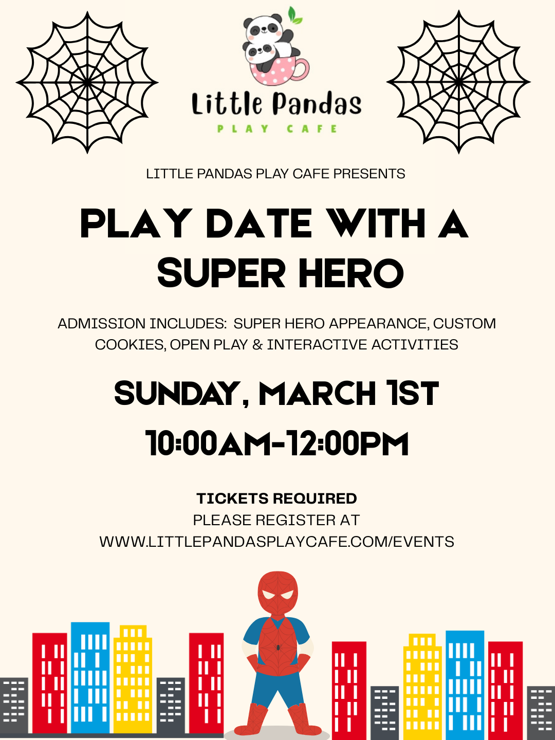 Play date with a Superhero
