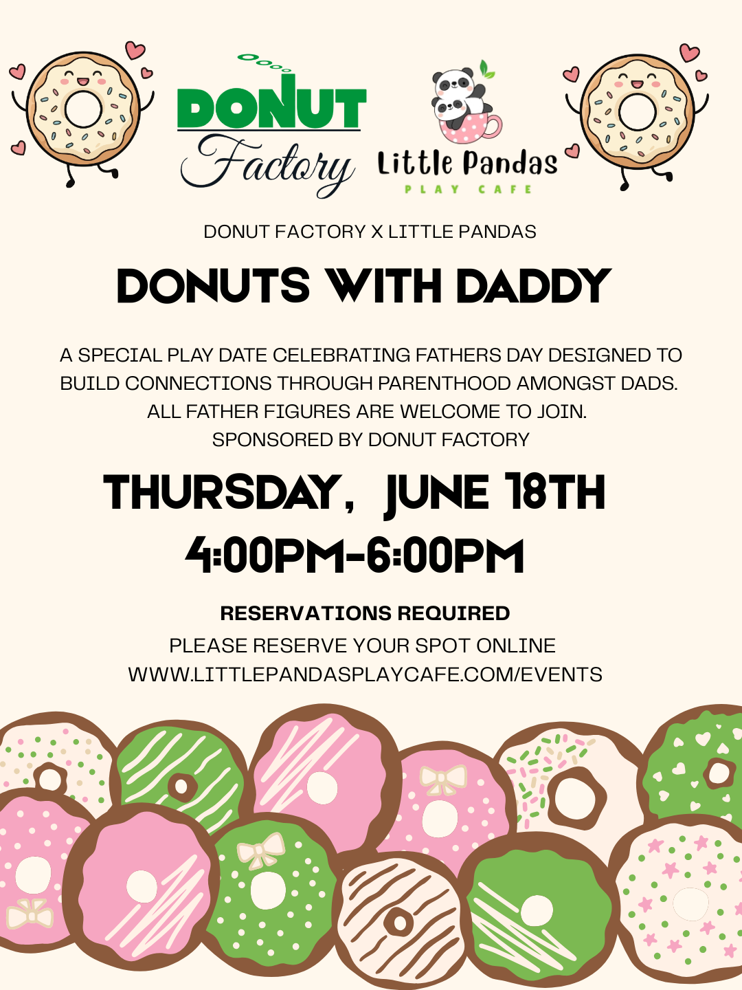 DONUTS WITH DADDY
