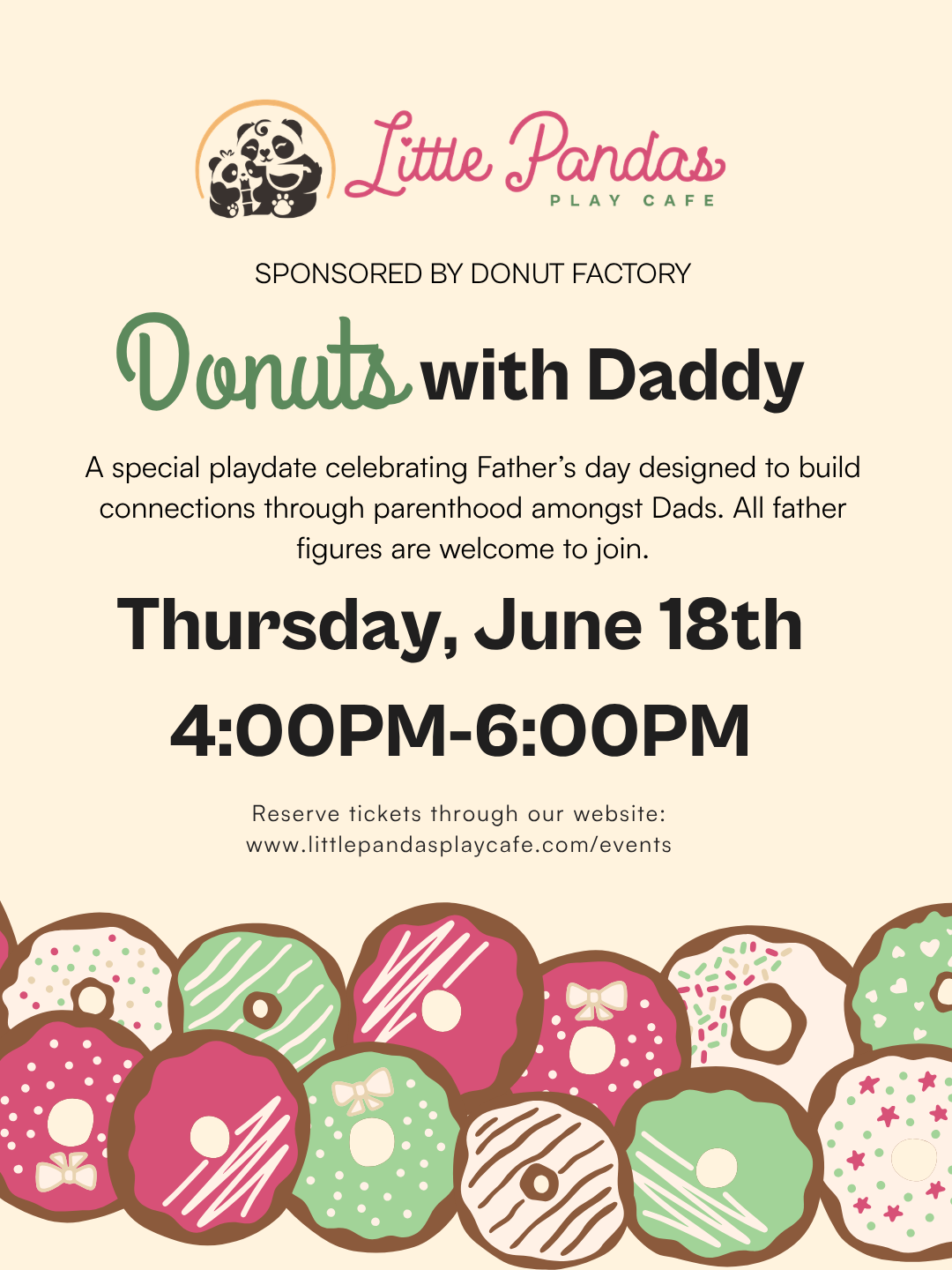 DONUTS WITH DADDY