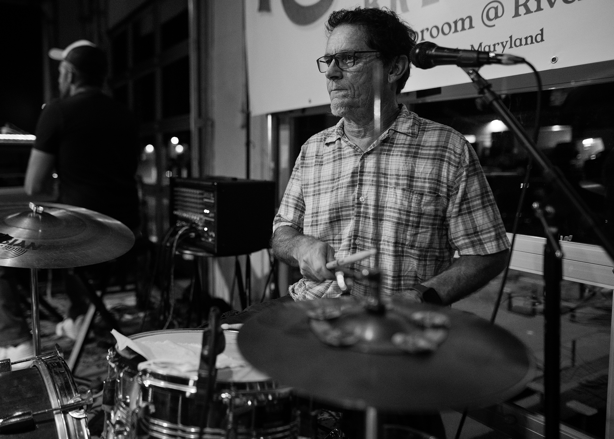 Currie Powers on drums
