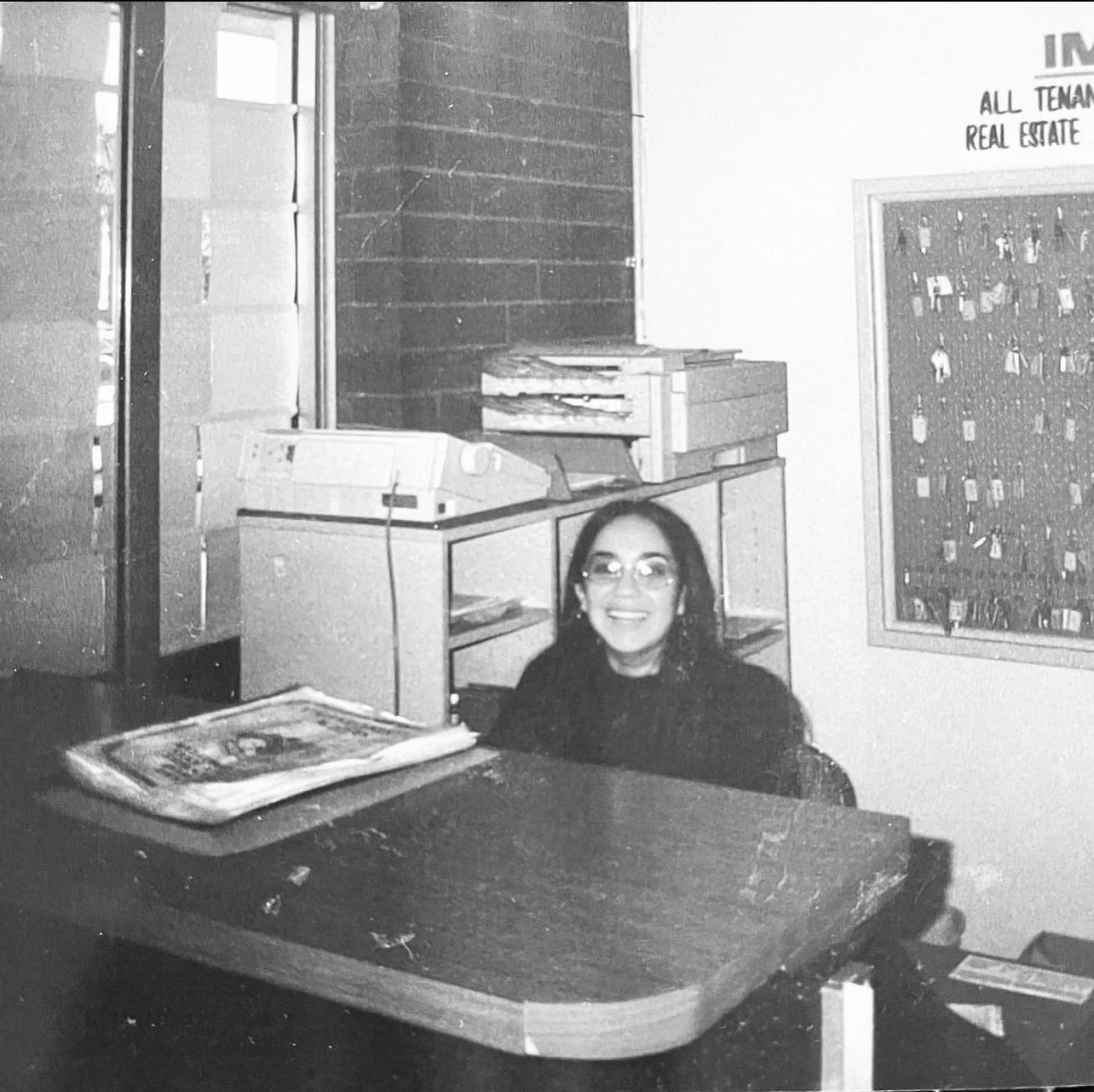 17 year old in my first real estate role as a receptionist in 1997.