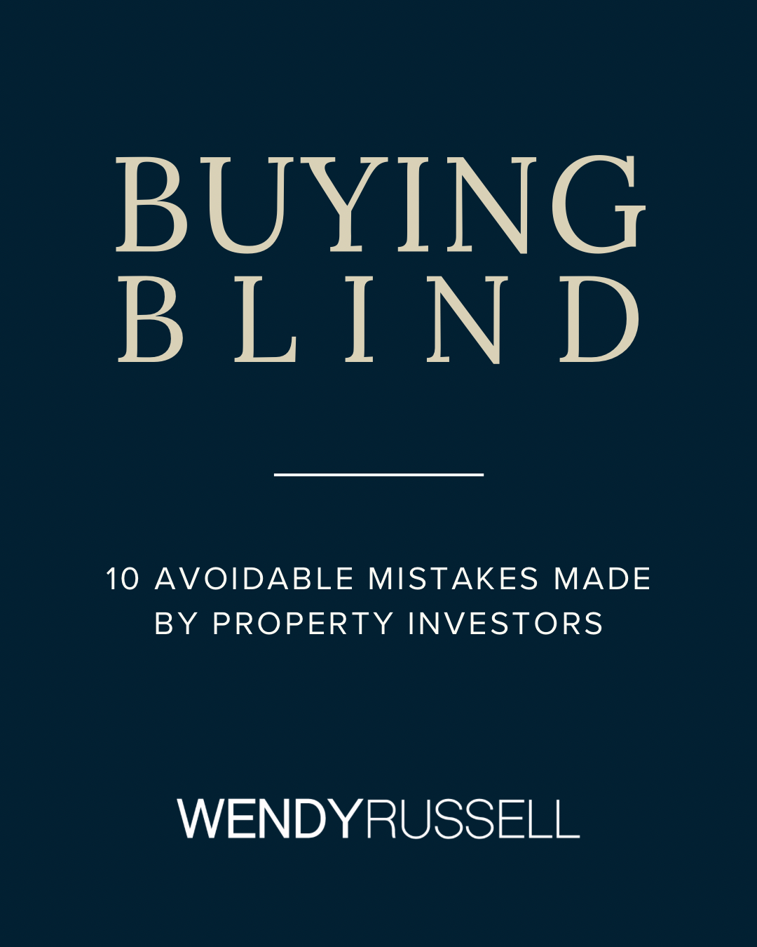 Buying Blind