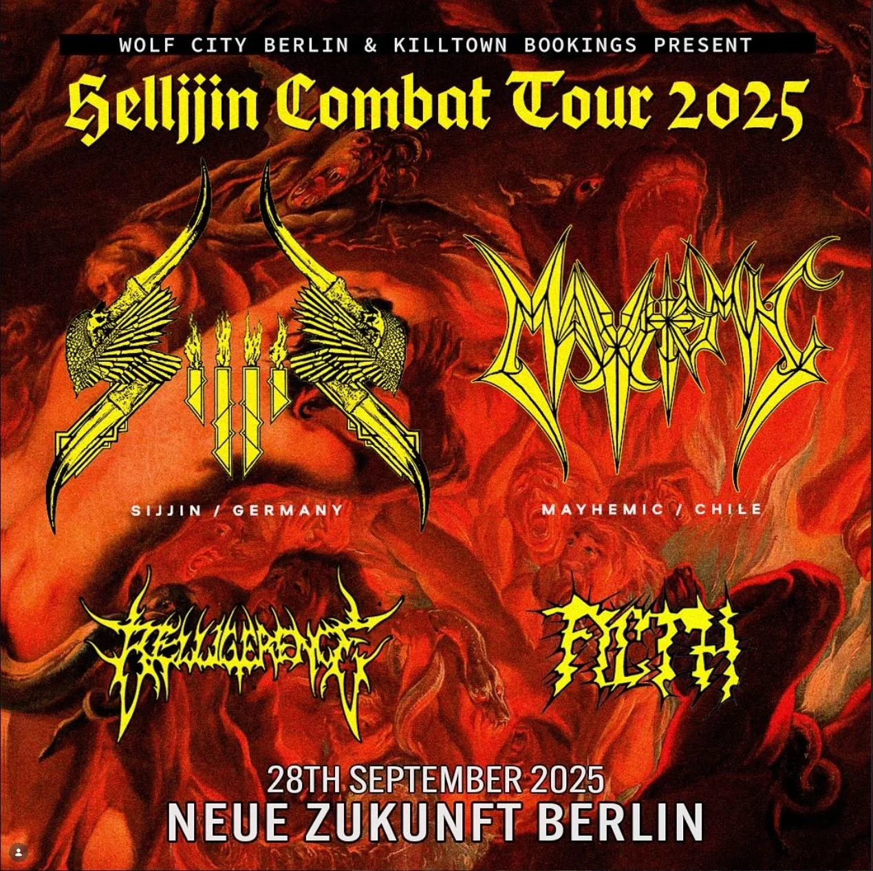 Sijjin, Filth, Mayhemic, Neue Zukunft
