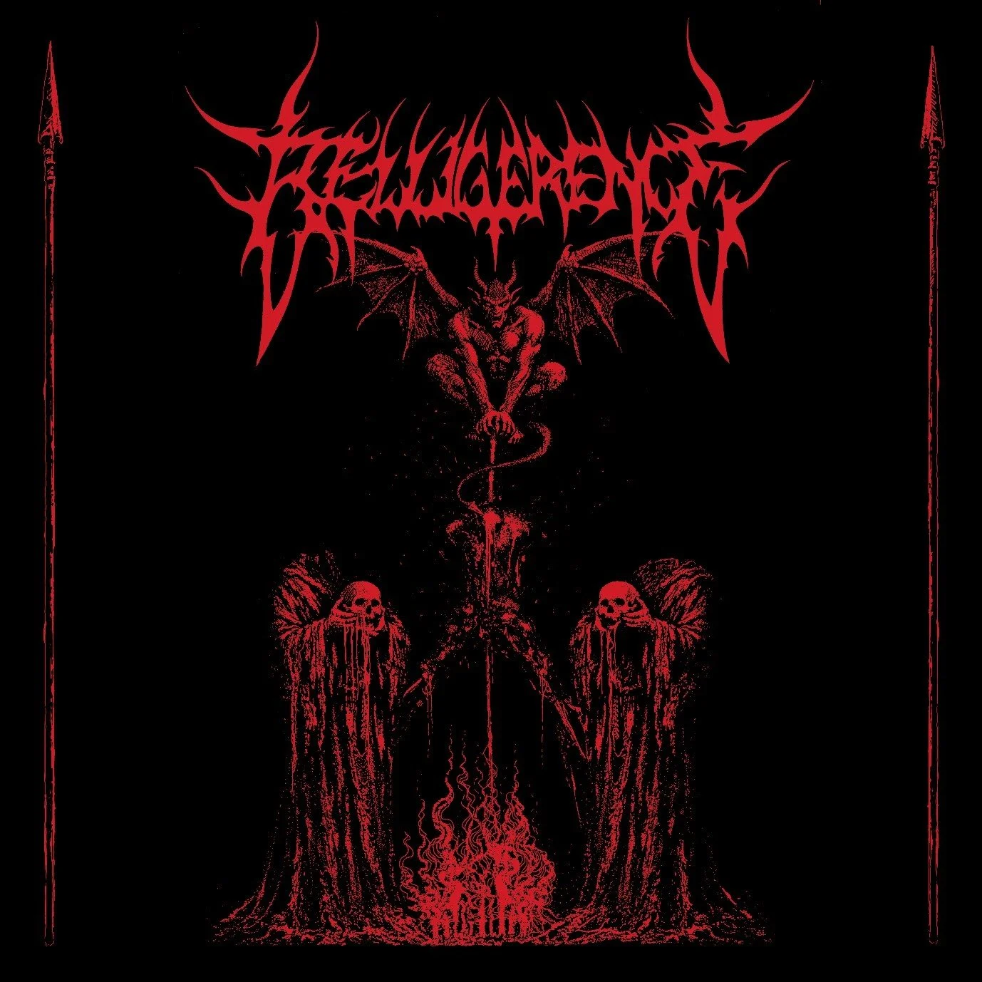 Liturgies of the Vile Ones EP . Artwork by Belial Necroarts.