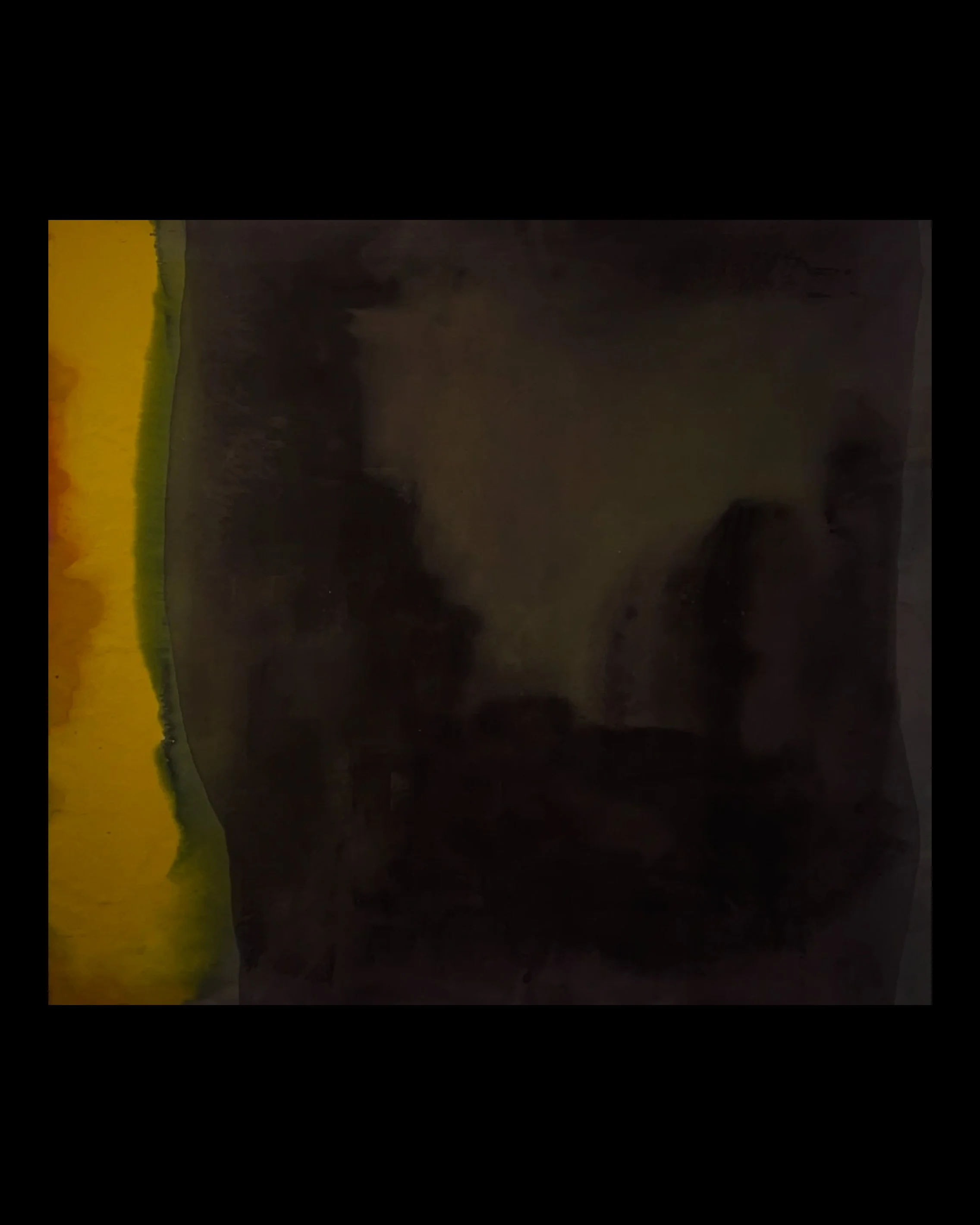 Mirrors, No.1 (yellow,black)