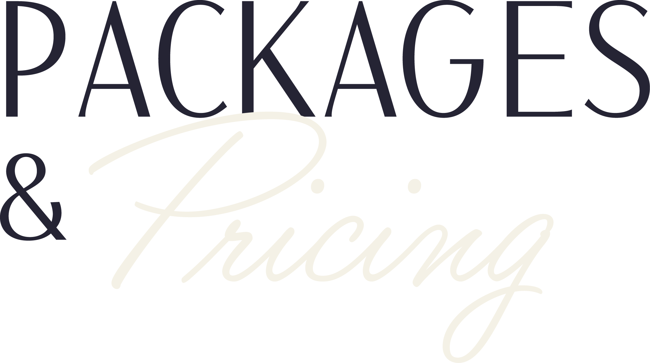 Neon sign reading 'PACKAGES & SHIPPING' with the words in different fonts and colors, black background.