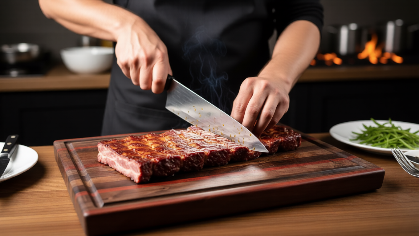 'The Four Quarters' Edge Grain Cutting Board