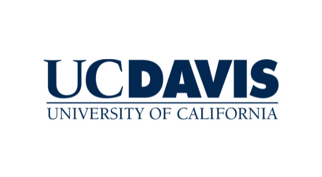 UC Davis university logo with text 'UC Davis University of California'.