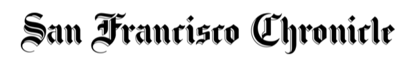 San Francisco Chronicle logo in blackletter font