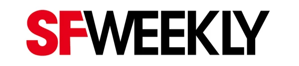 SF Weekly logo in red and black text.
