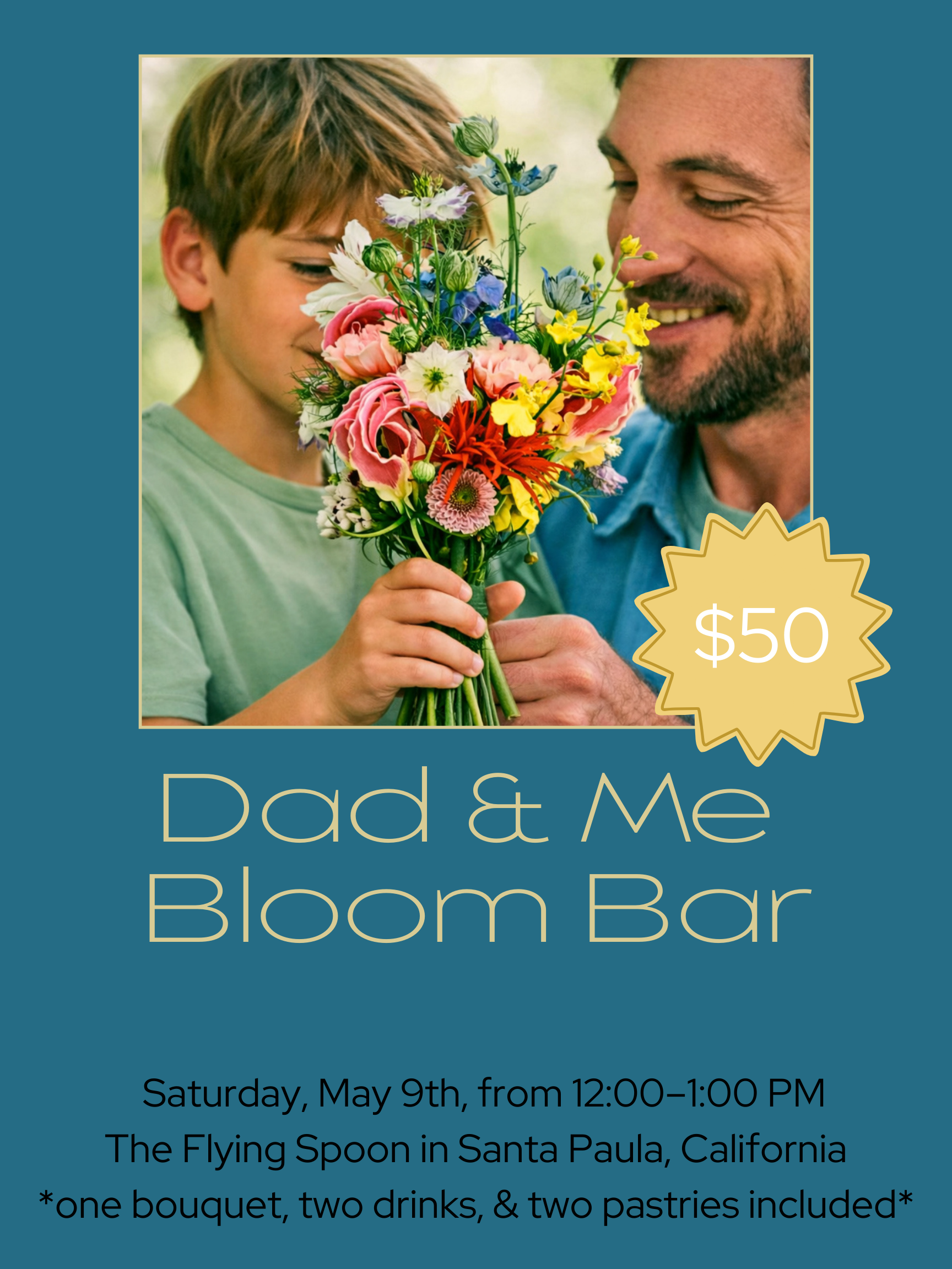 Dad + Me Bloom Bar