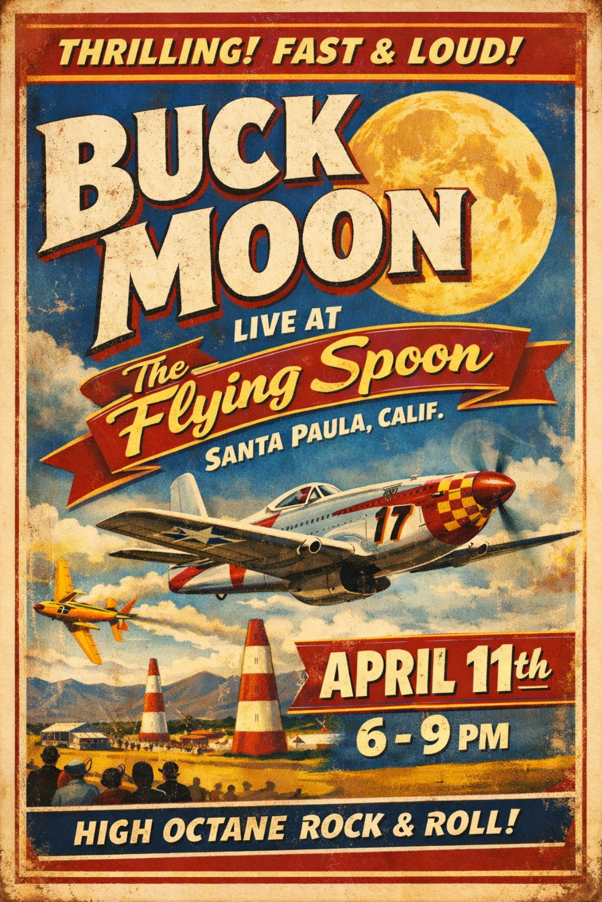 Live Music at The Flying Spoon, Featuring Buckmoon and the Ramblers