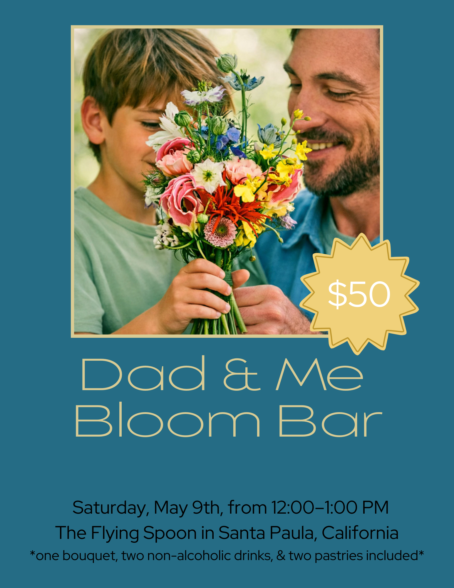 Dad + Me Bloom Bar