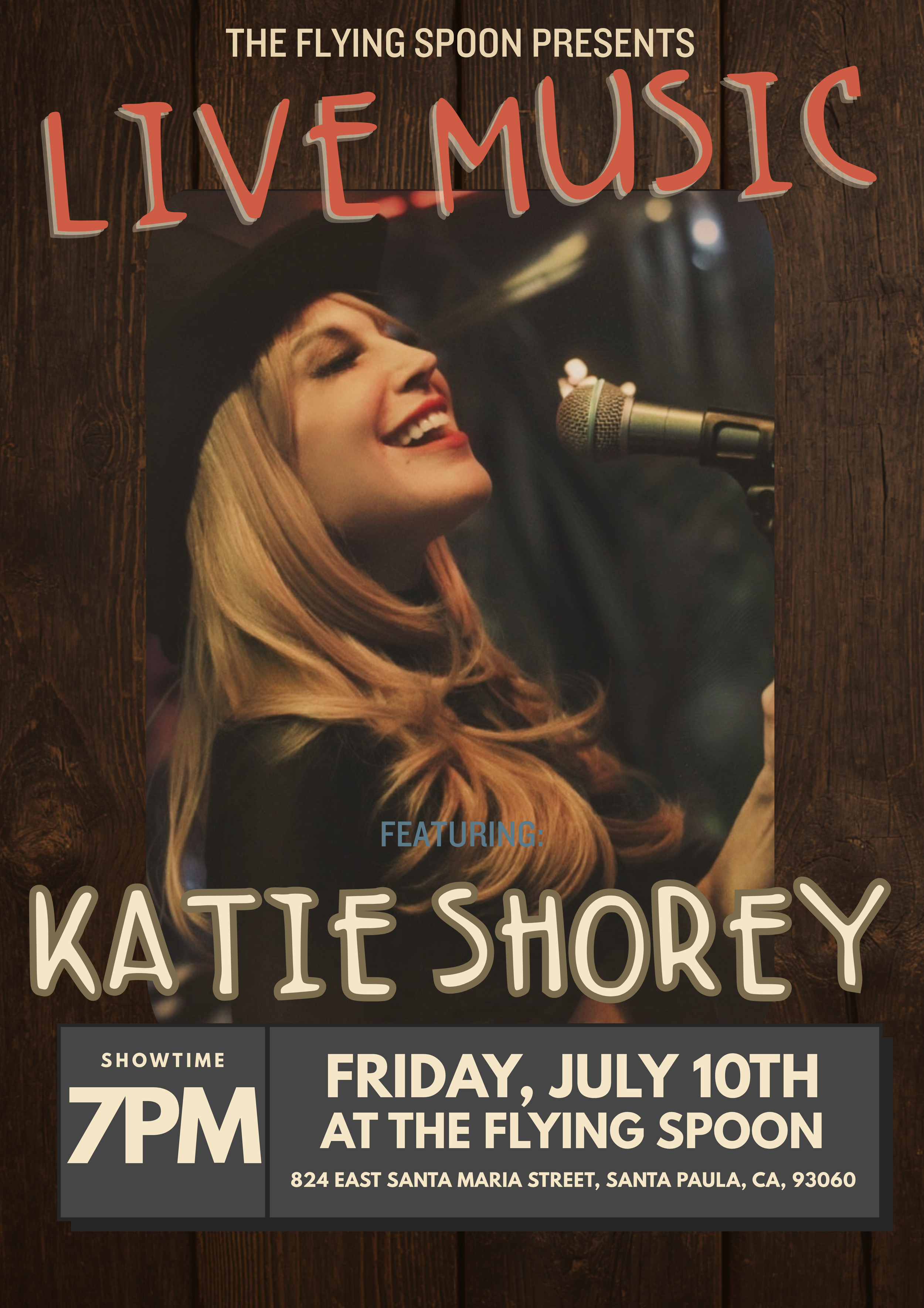 Live Music with Katie Shorey