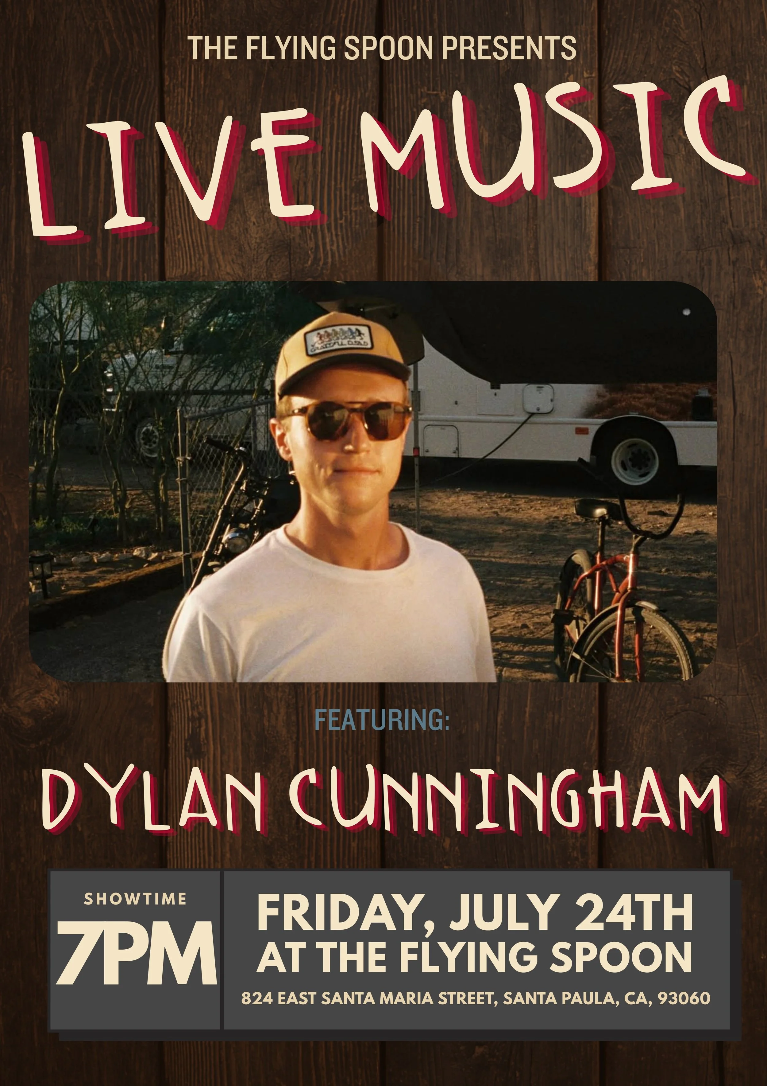 Live Music with Dylan Cunningham