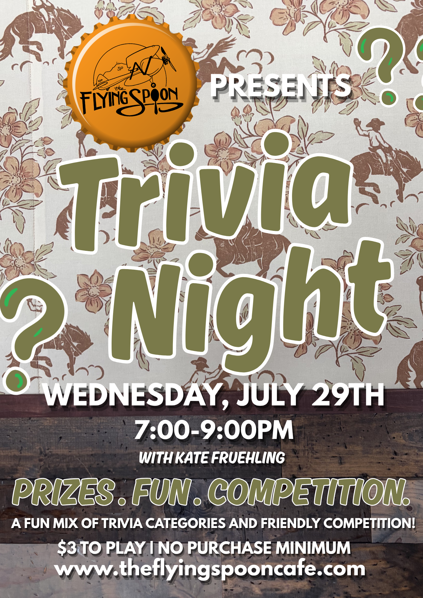 Trivia Night with Kate Fruehling
