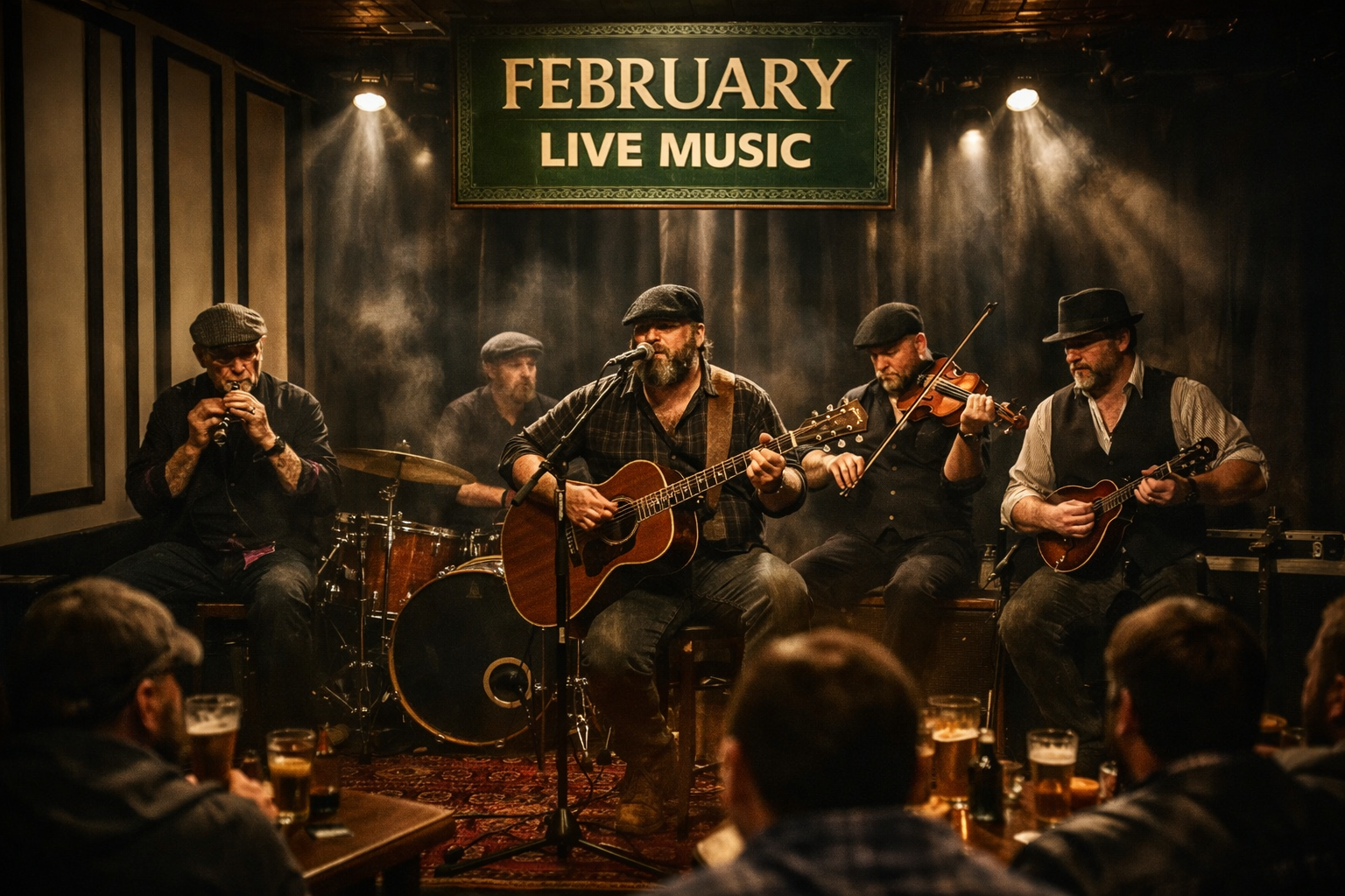 February at Shamrock Irons: Live Music, Good Brews &amp; Great Craic in Asheville
