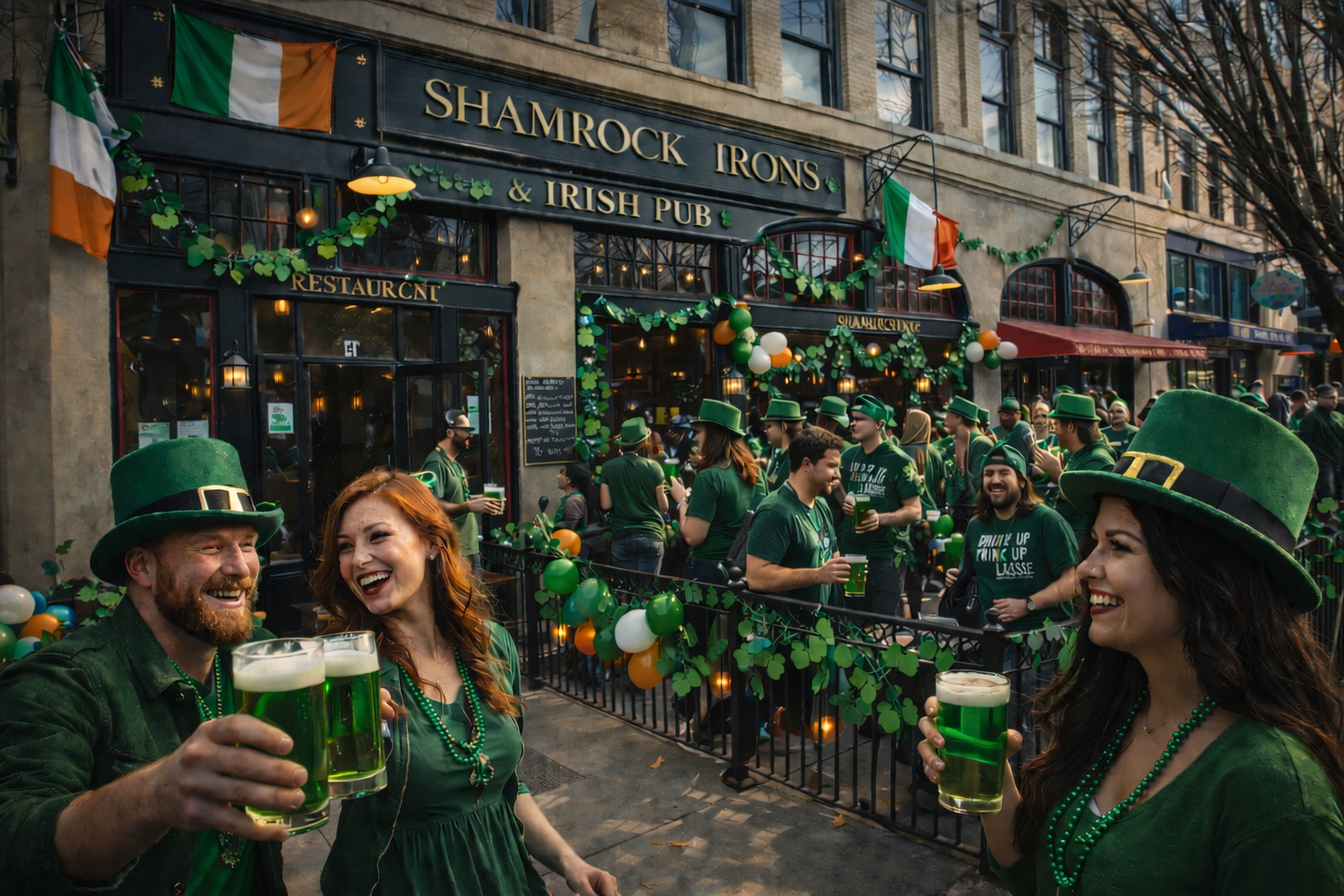 Shamrock Irons Celebrates Its First St. Patrick’s Day 🍀