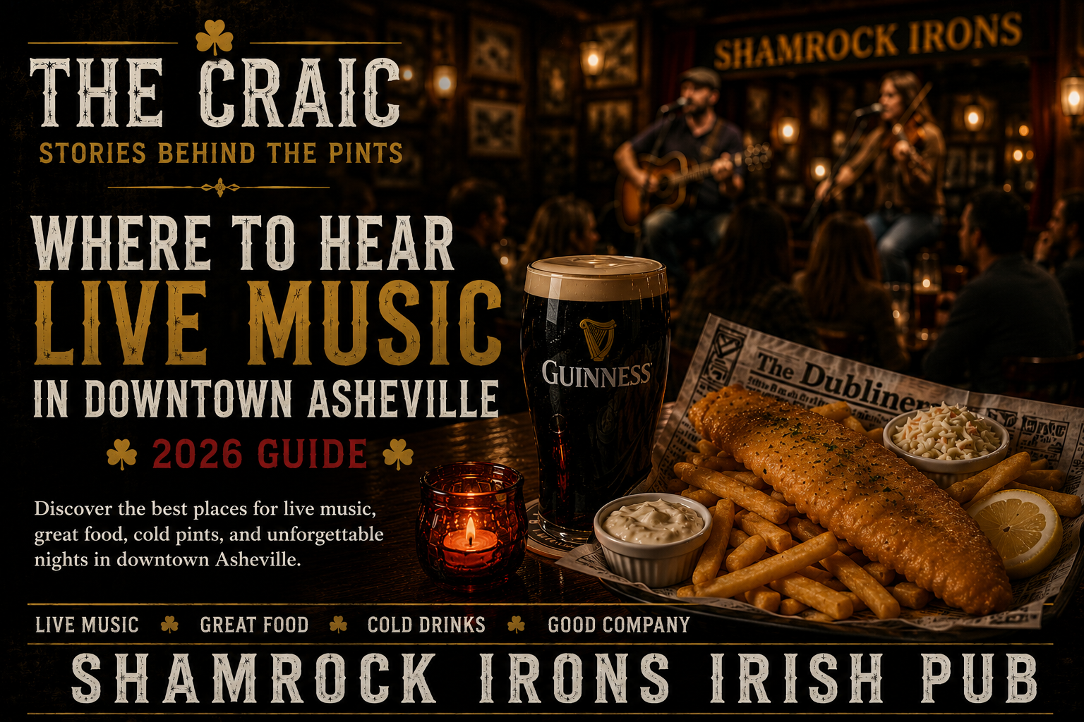 Where to Hear Live Music in Downtown Asheville (2026 Local Guide)