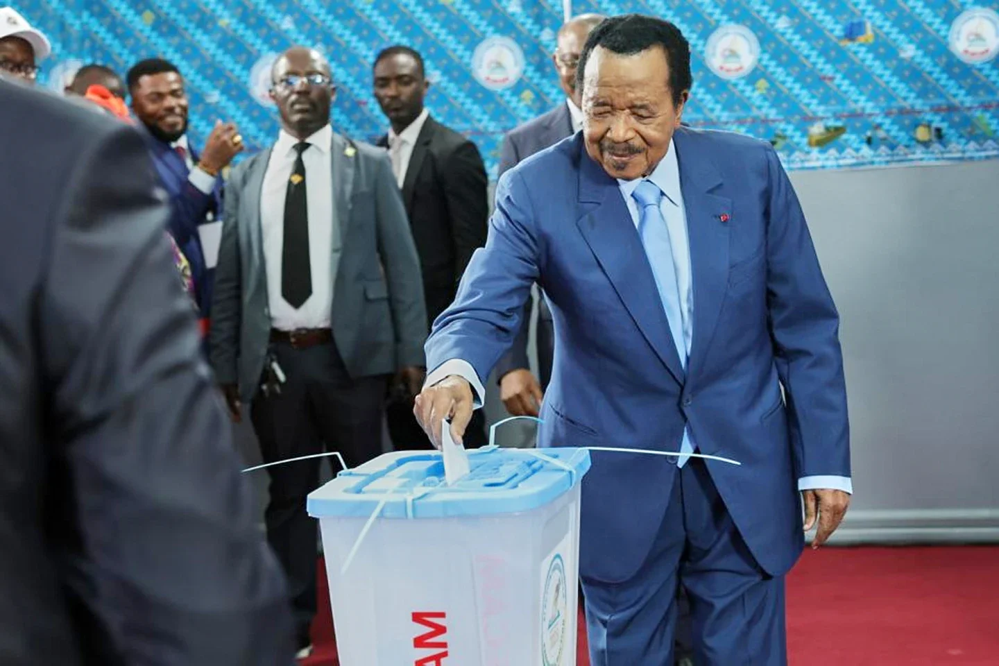 Paul Biya Declared Winner in Cameroon Election as Opposition Rejects Results
