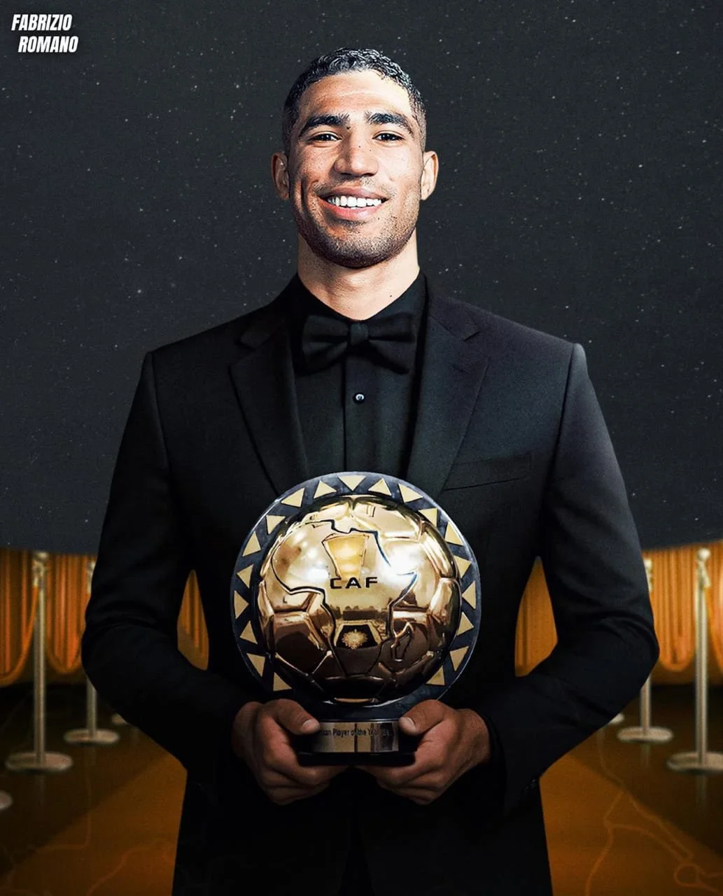 Achraf Hakimi Crowned 2025 African Player of the Year
