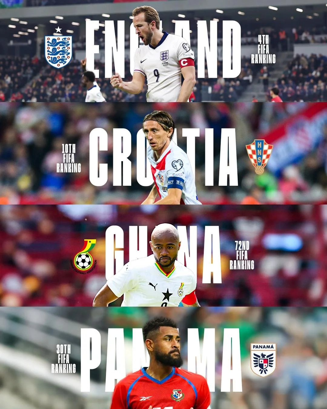 Ghana Draws England, Croatia &amp; Panama: World Cup 2026 Kickoff Set for June 17 in canada 