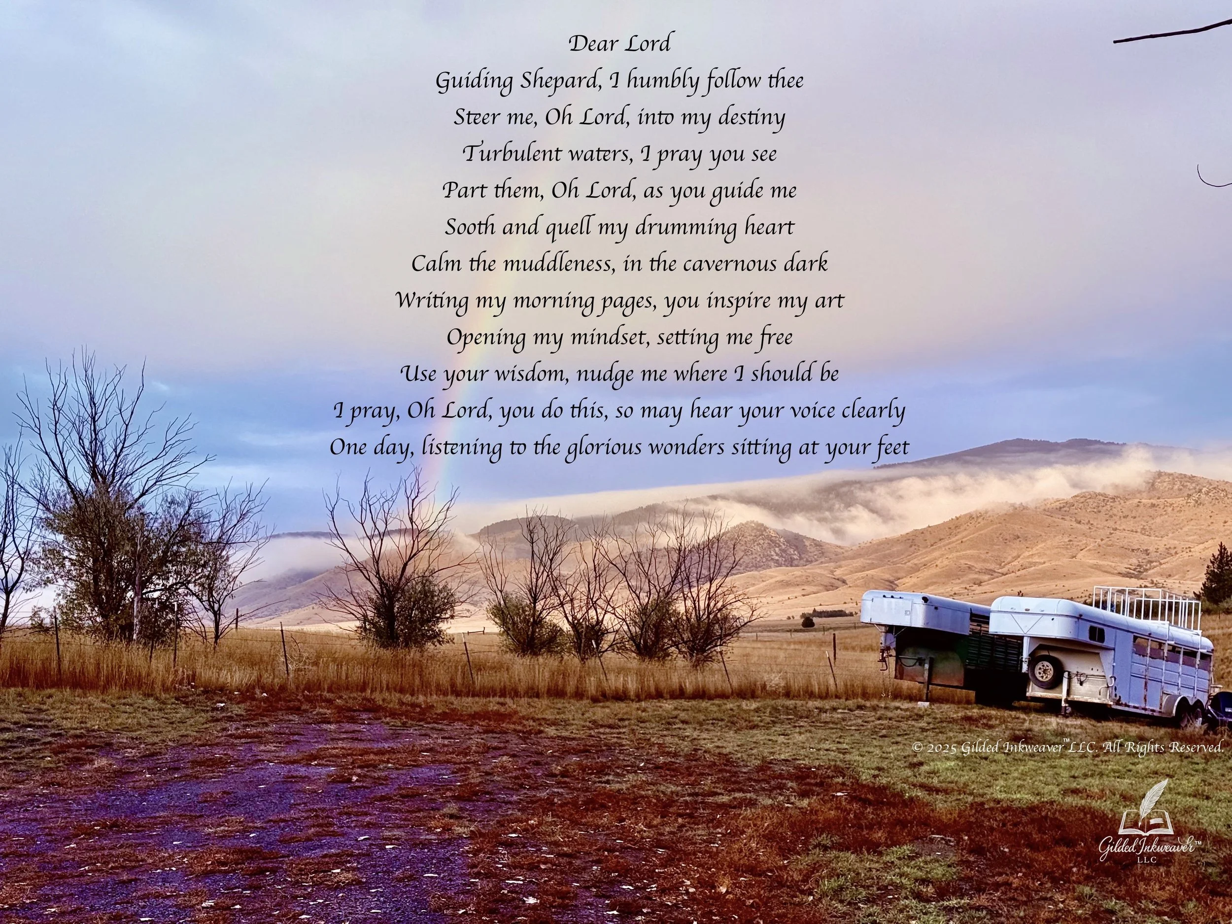 Dear Lord ~ Missy's Artist Prayer