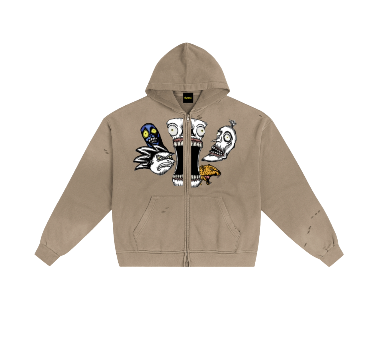 TREMOTIONS ZIP UP HOODIE