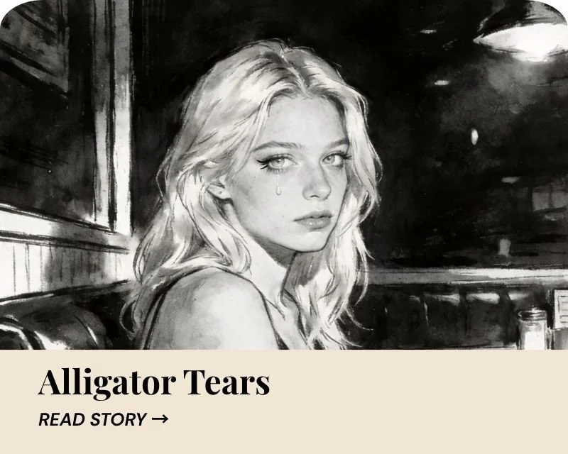 Story card for Alligator Tears with link to "Read Story.'