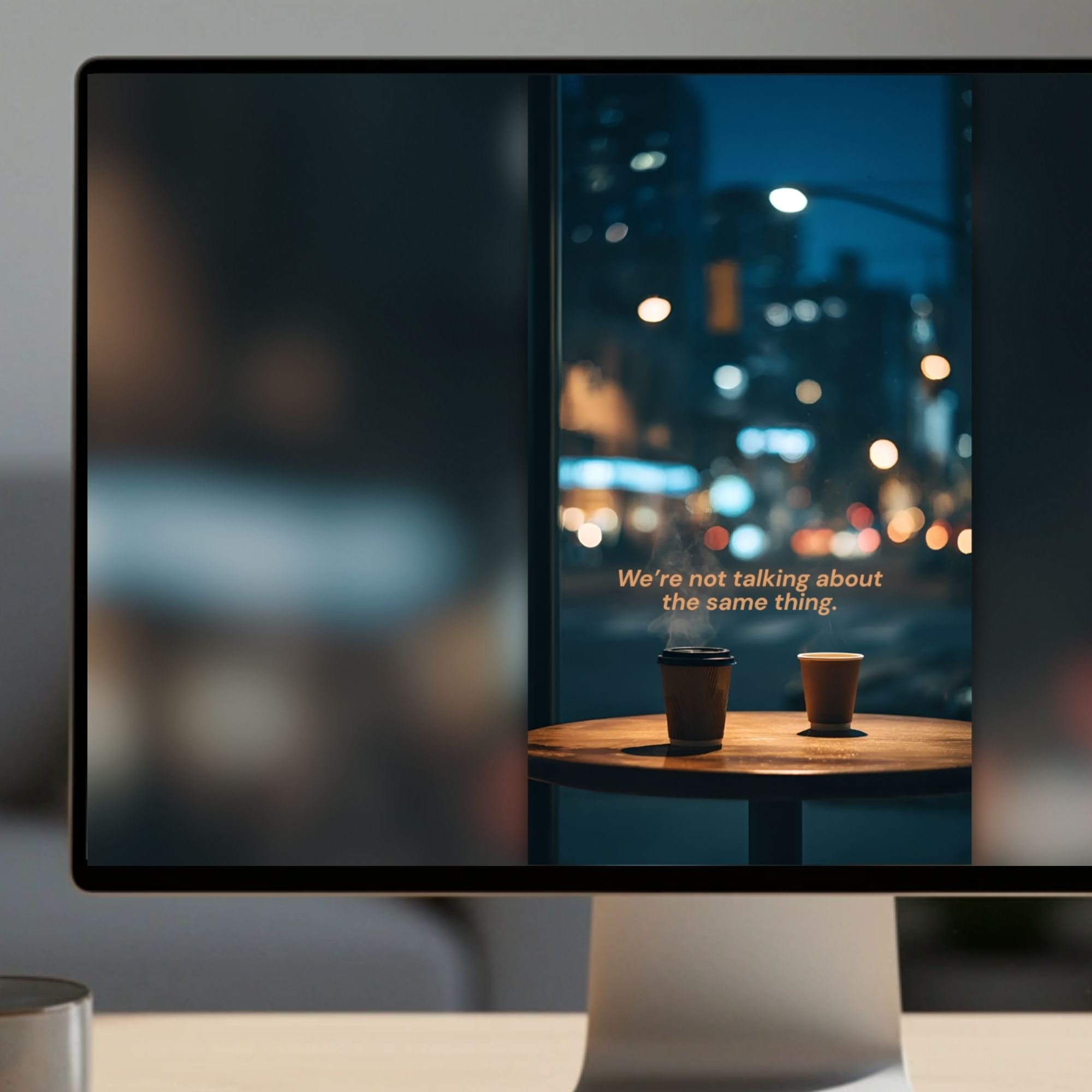 City Backtalk Digital Deck - We're Not Talking About The Same Thing