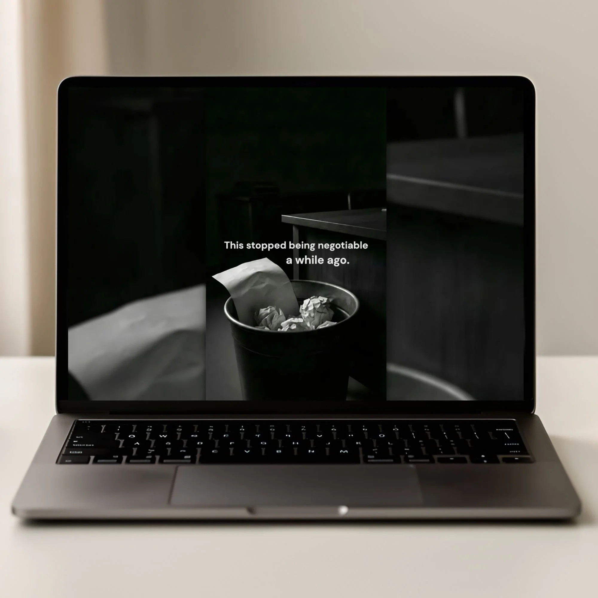 What I Should've Said Digital Deck - This stopped being negotiable a while ago.