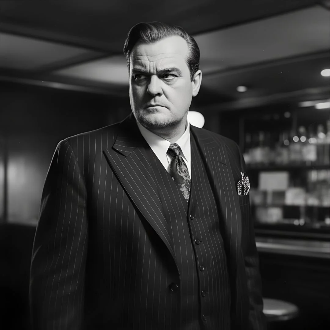 Sweeney waiting in the bar for The Substitute