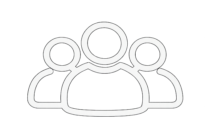 Recovery team movement icon