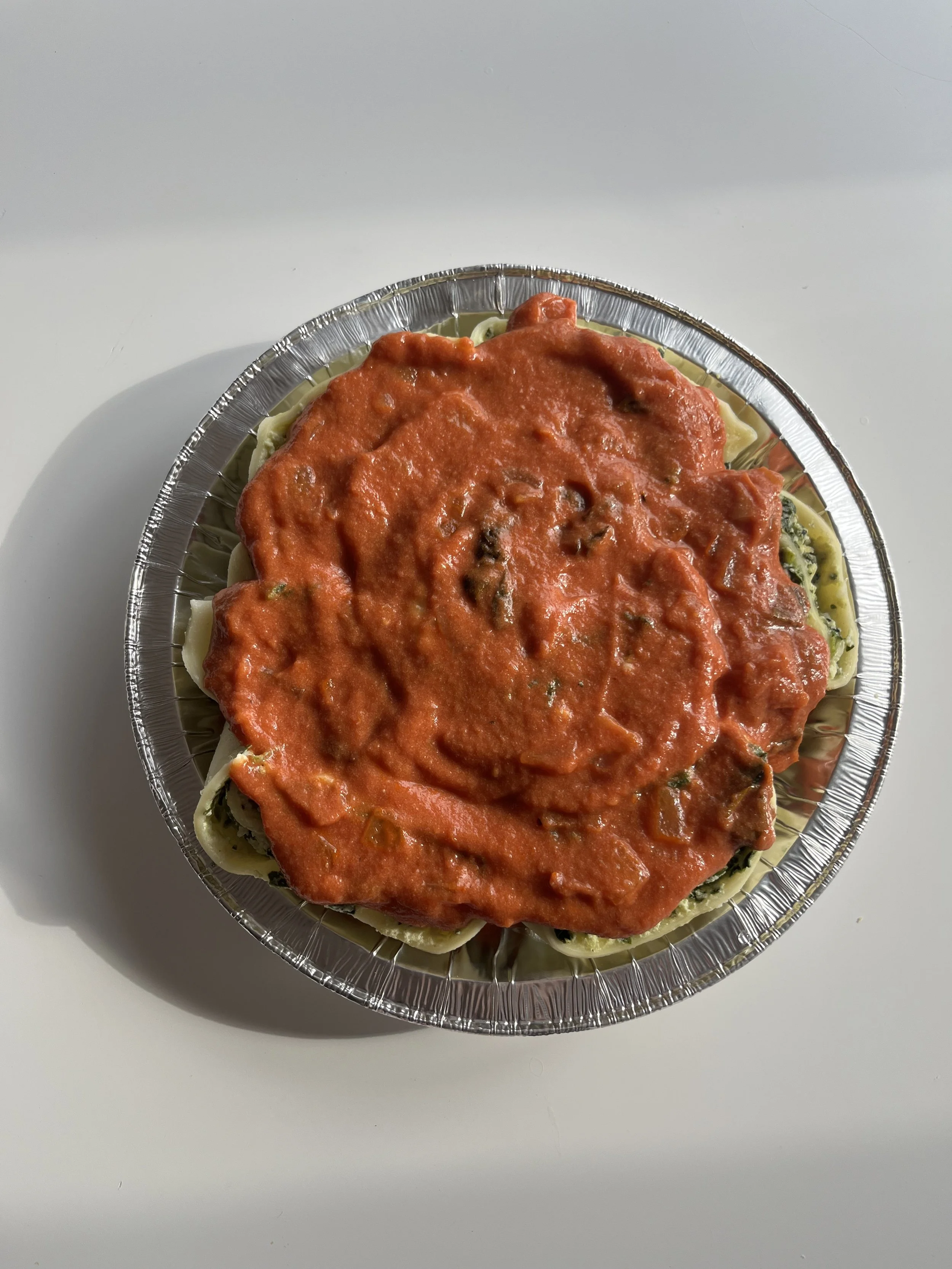 Spinach Lasagna Rotolo