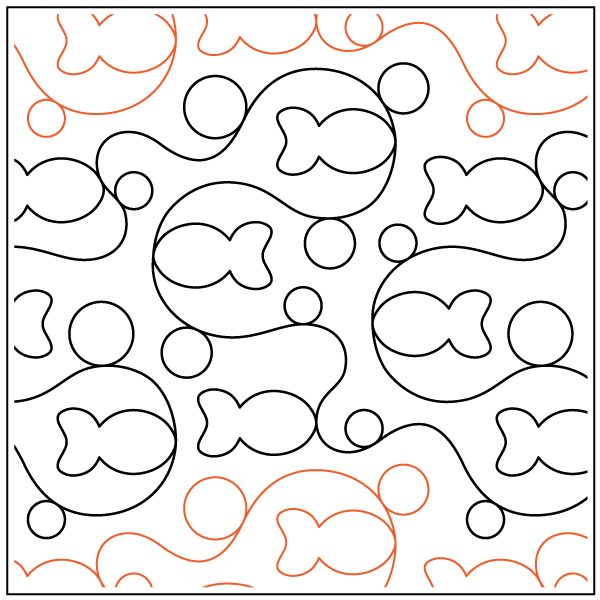 Benay's Goldfish • Beany Girl Quilts / Benay Derr (Urban Elementz)